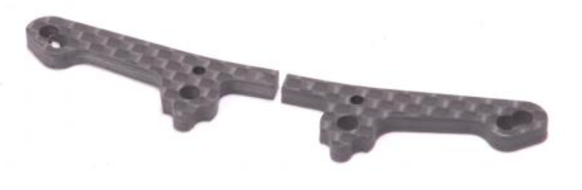 U8756 C/F Split Front Shock Mount - Mi9 (pr)