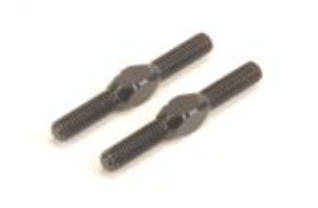 U8263 Alloy M3 Turnbuckle - 25mm - Black (pr)