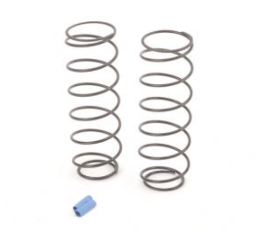 CR810 High Response Spring; Long Blue - 2.4 lb/in (pr)