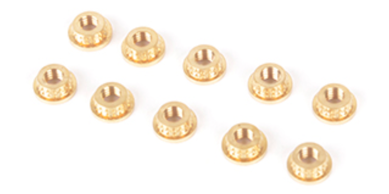 U7689 M3 Brass Inserts - pk10