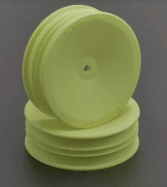 U7454 Wheel Front Slim 2WD - Yellow - pr