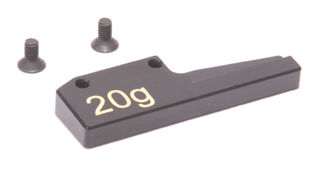 U9033 20g Brass Front Weight - Mi9