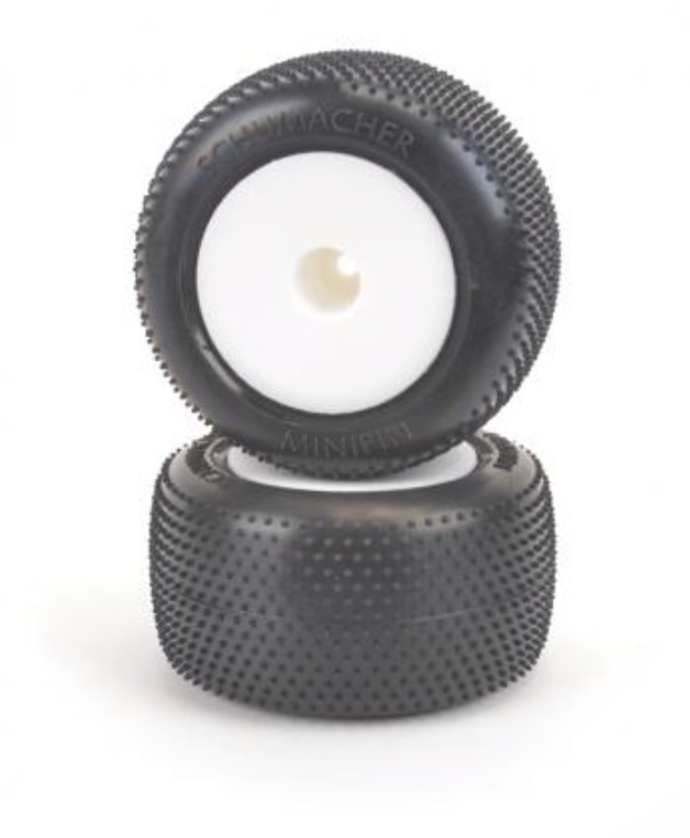 U6878 Mini Pin - Yell-Truck Tyre - Pre-Glued pr