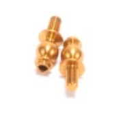 U9299 Titanium 5.5mm Ball Stud Short (pr) - CAT PB