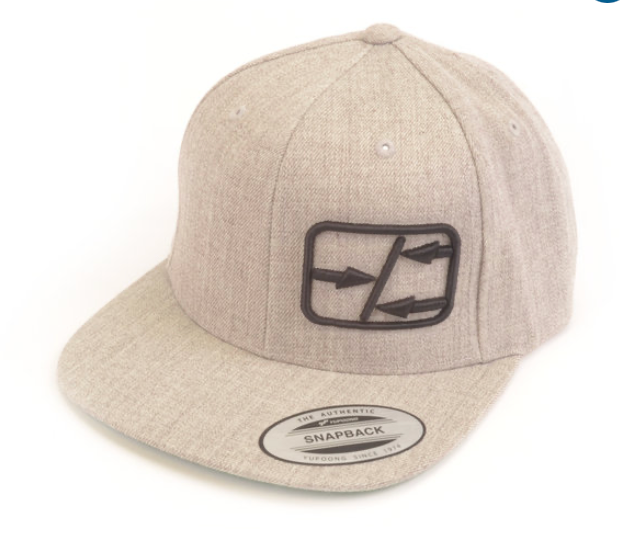 G360 Schumacher Snapback Flatbill Cap-Heather