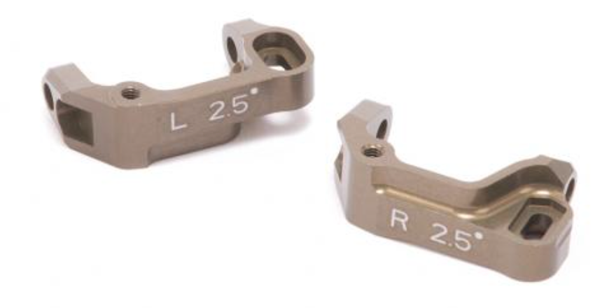 U8575 Alloy 2.5 Deg Yokes (pr) - ST2, LD3