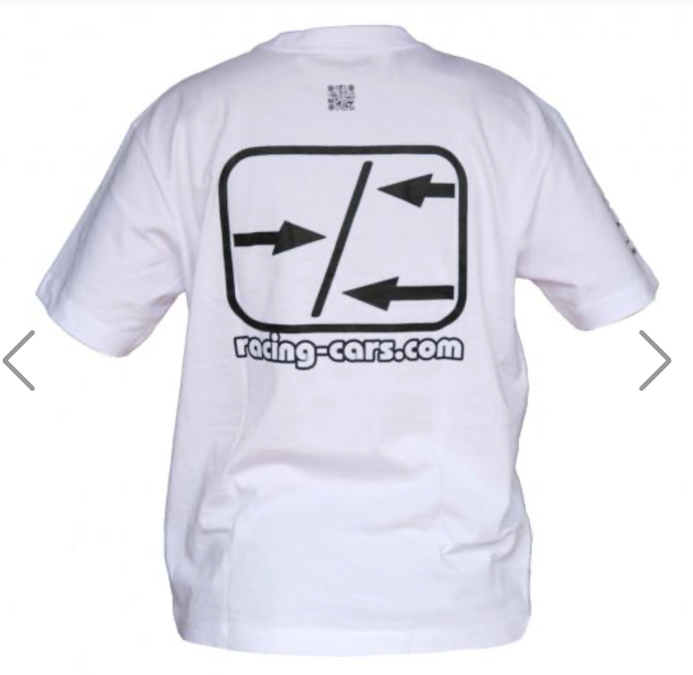 G1001L Schumacher "Mono" T-Shirt White - L