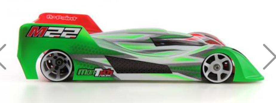 MT022017L Montech M22 1/12 Body - Lightweight