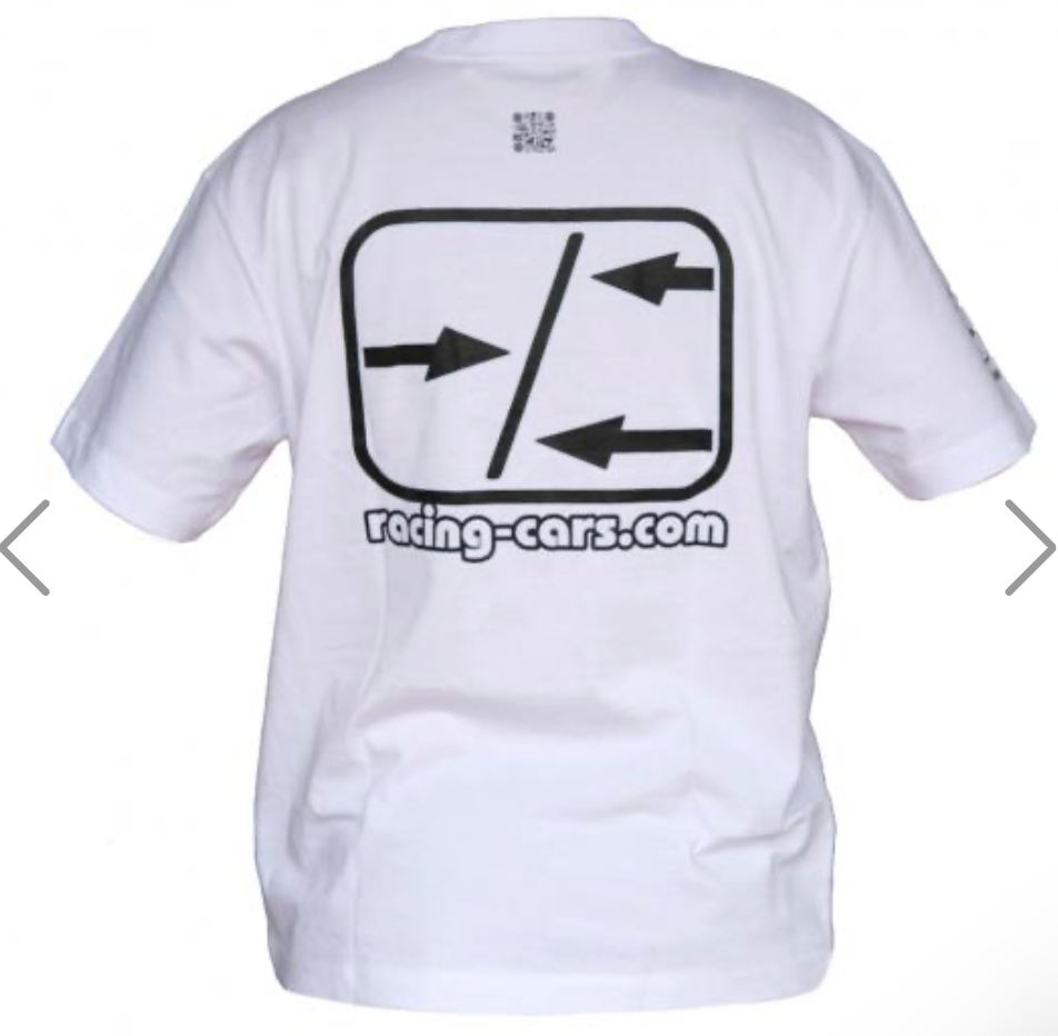 G1001XS Schumacher 'Mono' T-Shirt White - XS