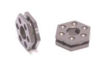 U8619 Alloy Wheel Hex 4mm (-2) (pr) - LD3