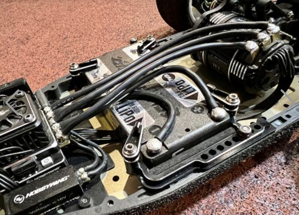 U8438 Alloy Lipo Mounts Conversion - LD2, ST2, LD3 (pr)