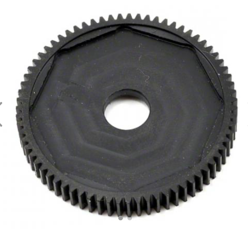 U4226 Gear; CNC 71T Spur - Slipper