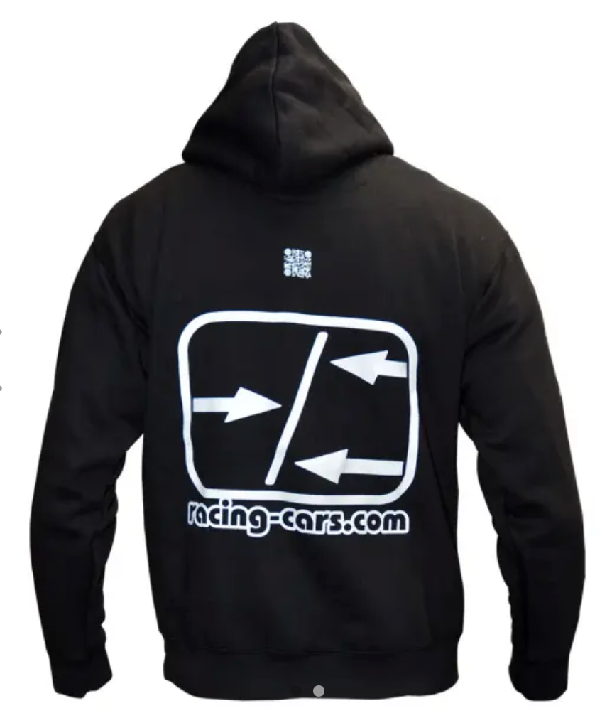 G1002XXXXL Schumacher 'Mono' Hoody Black - XXXXL
