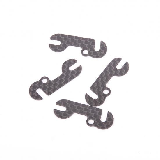 U8482 C/F Front End Spacer 1.0mm (4 pcs) - E5,E6,A3