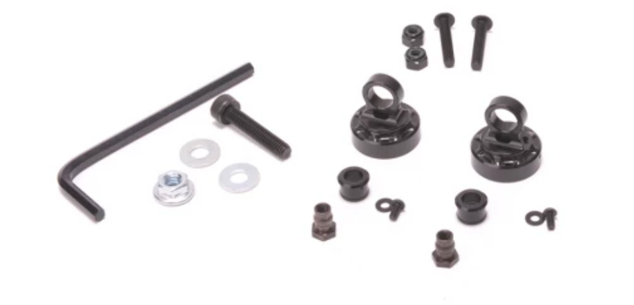 U8806  Big Bore Alloy Shock Cap Set (pr) - L1R,LD3,ST2