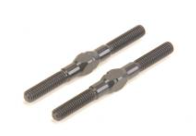 U8264  Alloy M3 Turnbuckle - 35mm - Black (pr)