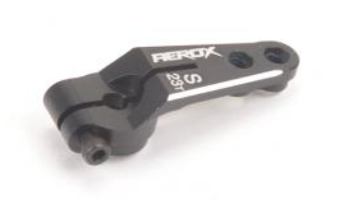 AX012 Aerox Alloy Servo Arm - Offset 23T KO/Sanwa