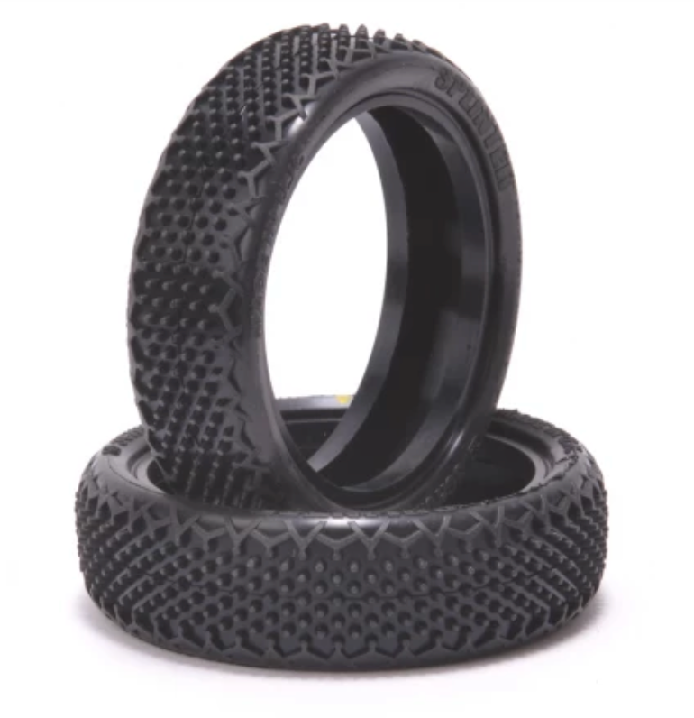 U6906  Splinter - 1/10 2WD Tyres - Front - Yellow - pr