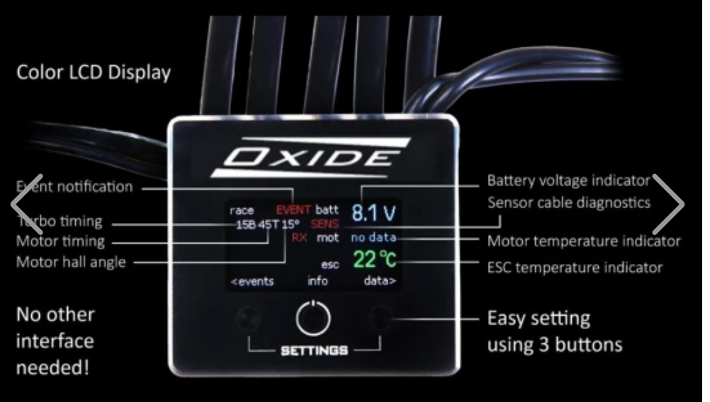 ELC008  ELCERAM Oxide 1/10th ESC 145A