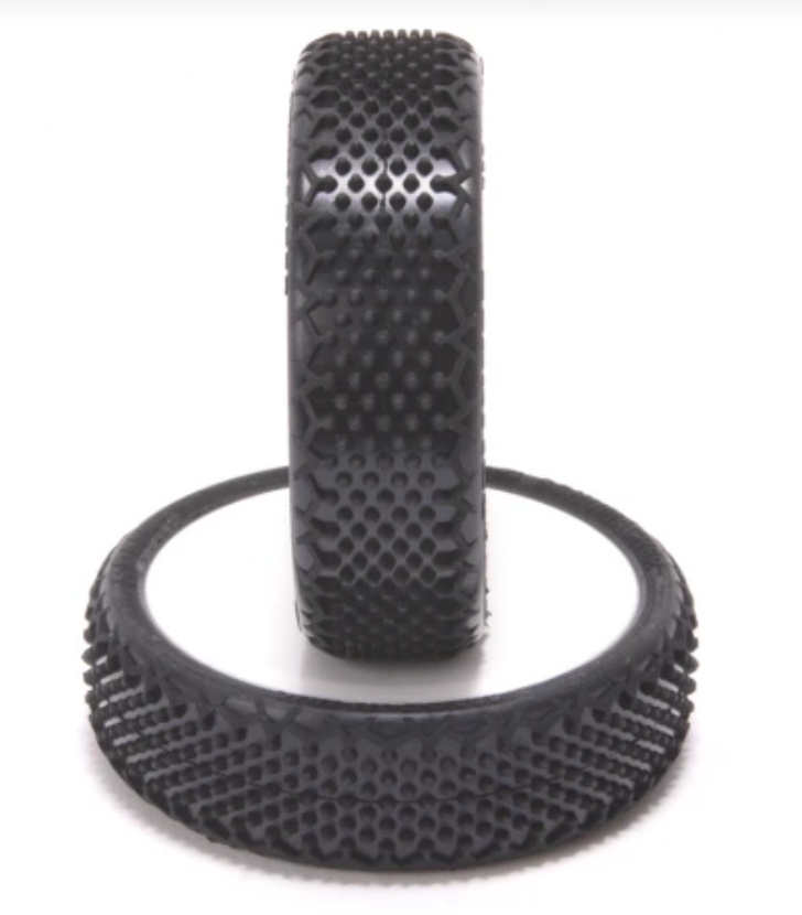 U6910  Splinter - 1/10 2WD Tyres - Yellow - Pre-Glued