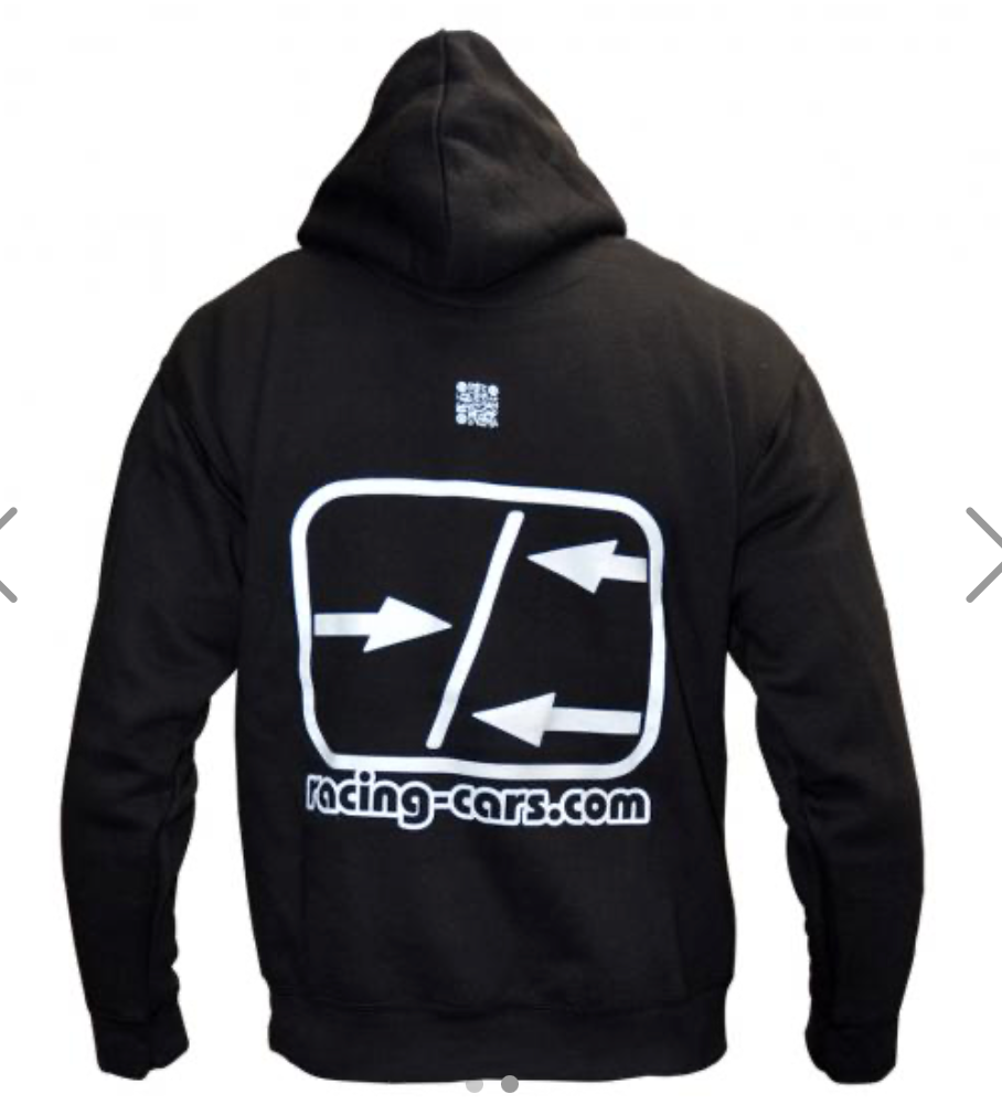 G1002M  Schumacher "Mono" Hoody Black - M