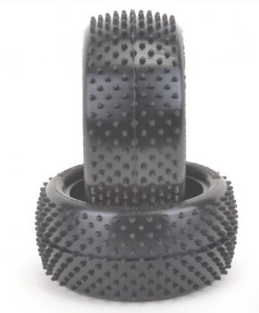 U6887  Mezzo Buggy Tires 1/10 Rear - Blue - pr