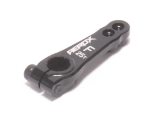 AX062  AEROX HD Alloy Servo Arm - Short