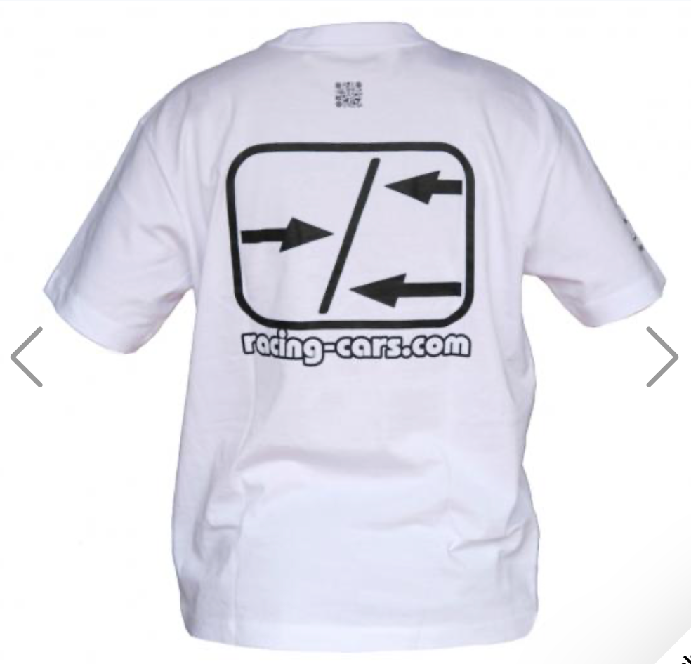 G1001XL  Schumacher "Mono" T-Shirt White - XL