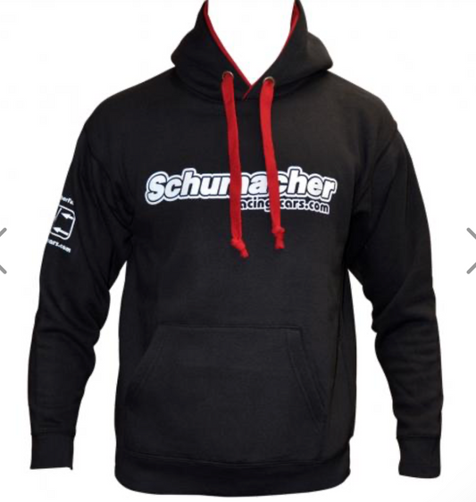 G1002XXL  Schumacher "Mono" Hoody Black - XXL