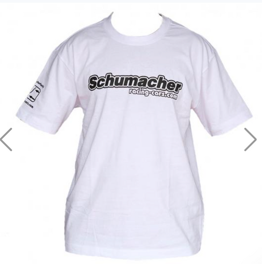 G1001S  Schumacher "Mono" T-Shirt White - S
