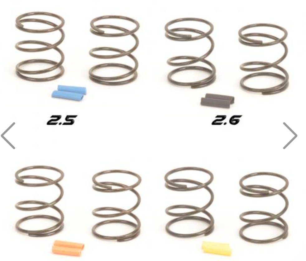 CR853  CORE RC Hi Response TC Spring Set - Med
