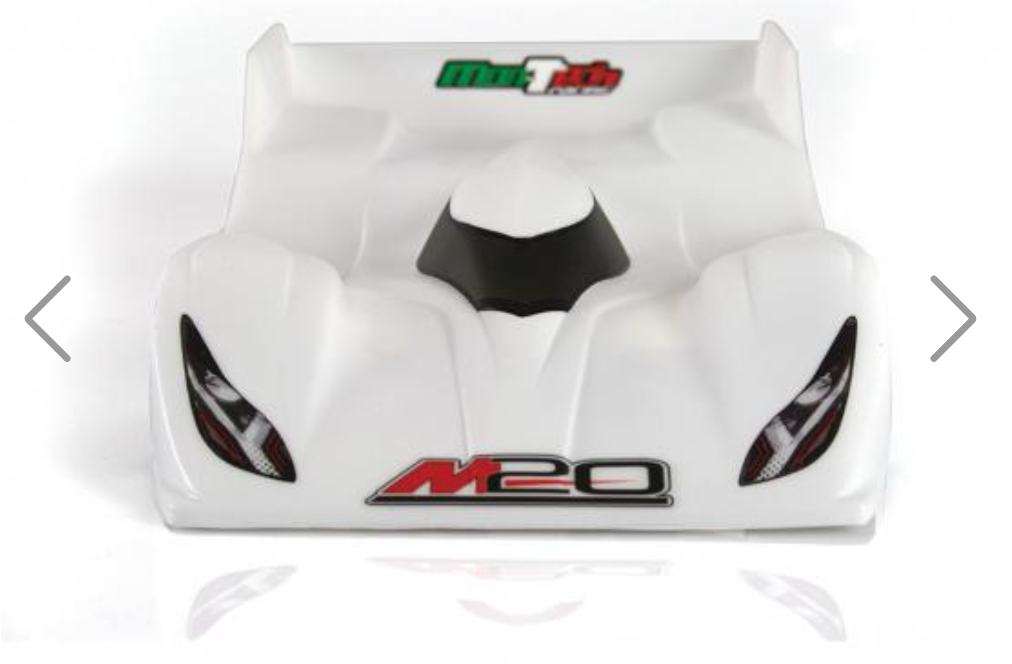MT019016L  Montech M20 - 1/12 Clear Body La Leggera