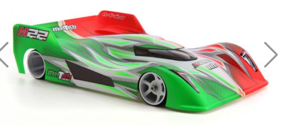 MT022017L  Montech M22 1/12 Body - Lightweight