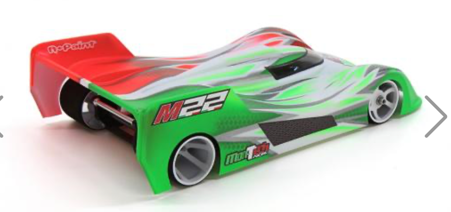 MT022017L  Montech M22 1/12 Body - Lightweight