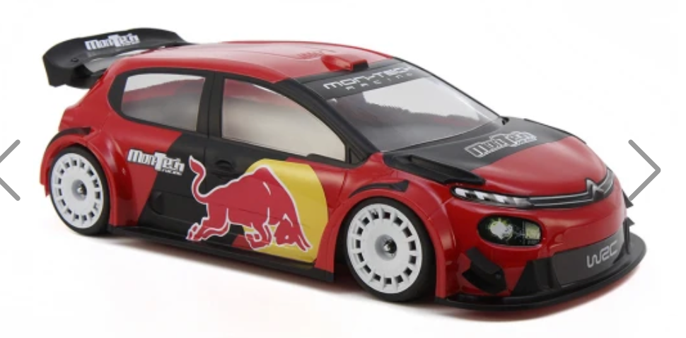 MT025007  Montech C3 1/10 Rally/FWD Body