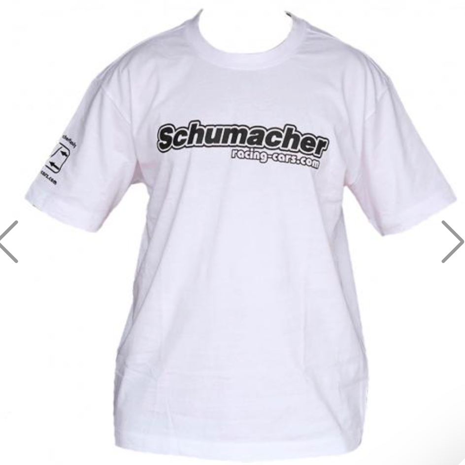 G1001XS  Schumacher 'Mono' T-Shirt White - XS