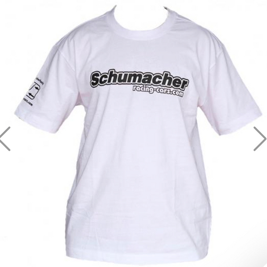 G1001XS  Schumacher 'Mono' T-Shirt White - XS