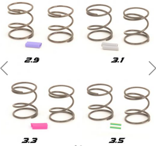 CR854  CORE RC Hi Response TC Spring Set - Hard