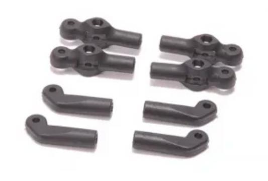 U8783  Black Upper Link Sockets - Mi9 (4 prs)