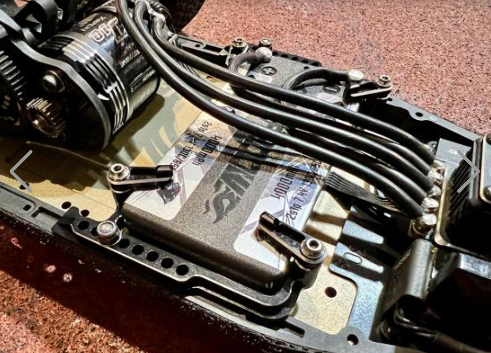 U8438  Alloy Lipo Mounts Conversion - LD2, ST2, LD3 (pr)