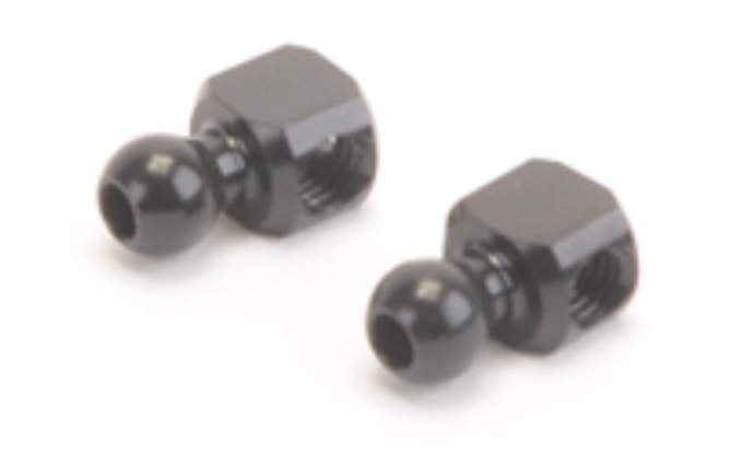 U4800  Rear Roll Bar Ball - Black 2pcs - K2,KD,KC,LD,ST2