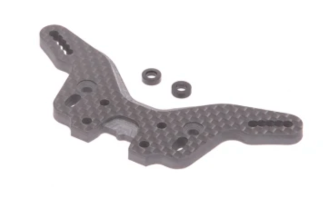 U9405  C/F Low Rear Shock Tower (-3mm) - LD2/3