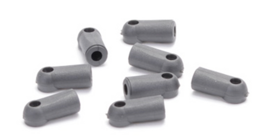 U4707  Short Ball Grippa - Grey (pk8)