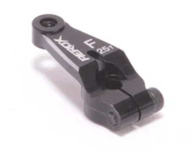 AX123  AEROX Off-Road Alloy Offset Servo Arm - 25T Futaba
