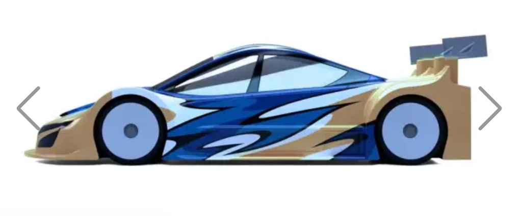AV-001-05  Avalon Vortex 1:10 Touring Body 190mm 0.5mm