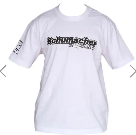 G1001XXXL  Schumacher 'Mono' T-Shirt White - XXXL