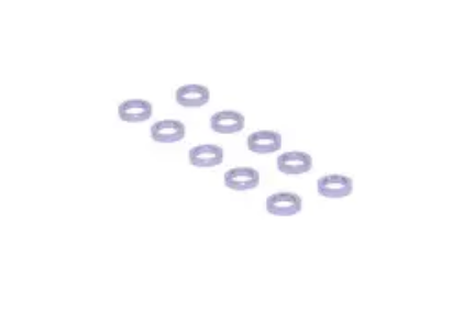 U9483  M3 Alloy Washers Grey 1.0mm (pk10)