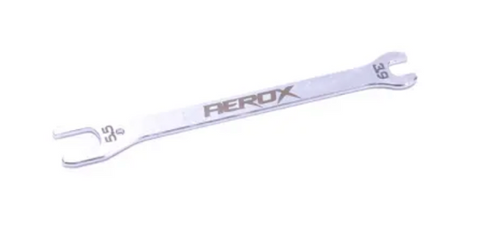 AX146  AEROX Ultra Thin Steel Spanner - 5.5/3.9mm - Mi10