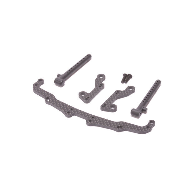 U9078  C/F Lightweight Rear Shock Mount Set - Mi9