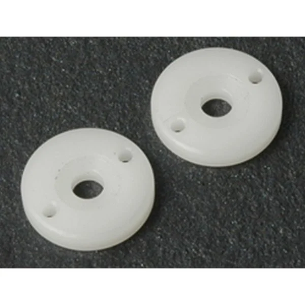 U3670  Big Bore Piston; 2 Hole White 1.5  (pr)